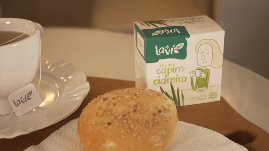 Chá Laví Tea Capim Cidreira 10 sachês