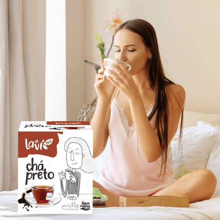 Chá Laví Tea Chá Preto 10 sachês