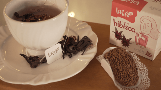Chá Laví Tea Hibisco 10 sachês