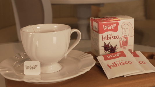 Chá Laví Tea Hibisco 10 sachês
