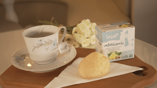 Chá Laví Tea Refrescância 10 sachês - Misto Sabor Abacaxi